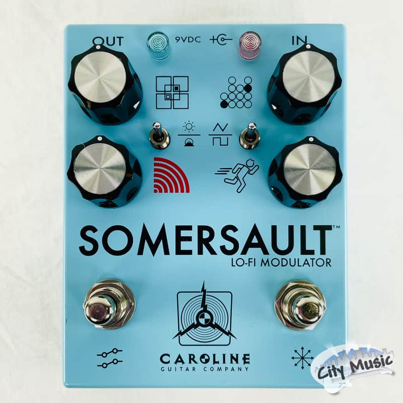 Used Caroline Guitar Company Somersault Lo-Fi Modulator Guitar Effects Pedal ♫ image 1