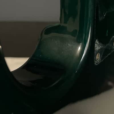 1983 Kramer USA Pacer Imperial C Series Plate Emerald Green Stain Guitar Body Floyd Ready image 21