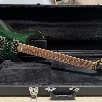 1993 Vintage Ibanez S540FM Royal Green Sunburst MIJ image 15
