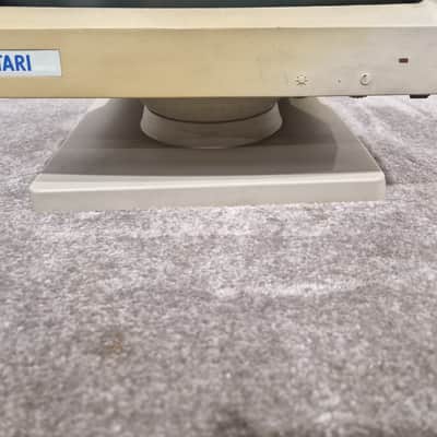 Atari SM125 - High-Resolution Monochrome Monitor - Very Good w/ Power Supply image 4