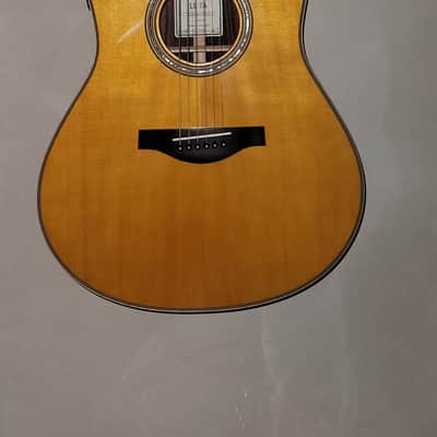 Yamaha LL-TA TransAcoustic Dreadnought 2024 - Vintage Natural image 4
