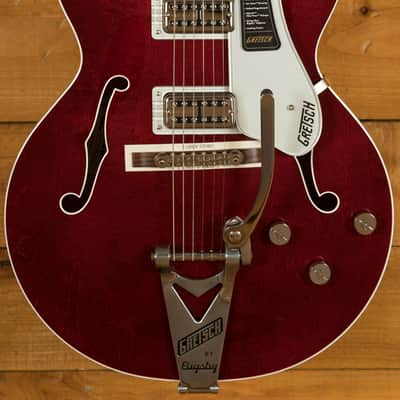Gretsch Tennessean Hollow Body with String-Thru Bigsby and Nickel Hardware Deep Cherry image 1