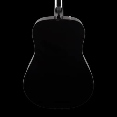 Fender CD-60 Dreadnought V3 Walnut Fingerboard Black With Case image 2