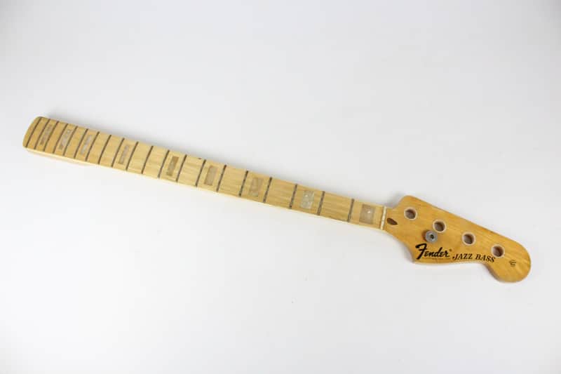1974-1975 Vintage Fender Jazz Bass 4-Bolt NECK Maple Fretboard American JazzBass 1970's image 1
