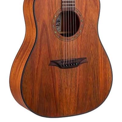 Bromo BAT1M Tahoma Series dreadnought guitar with solid mahogany top image 1