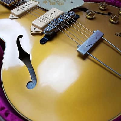Gibson Custom Shop Memphis Scotty Moore Signature ES-295 Hand Signed, Gold Finish (25 of 81) VOS image 4