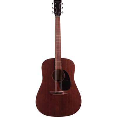 Martin D-15M Mahogany Dreadnought Acoustic Guitar w/ Sofshell Case - Natural image 2
