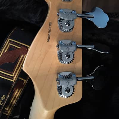 Fender American Standard Jazz Bass 2015 Sunburst Custom Shop Pickups image 5