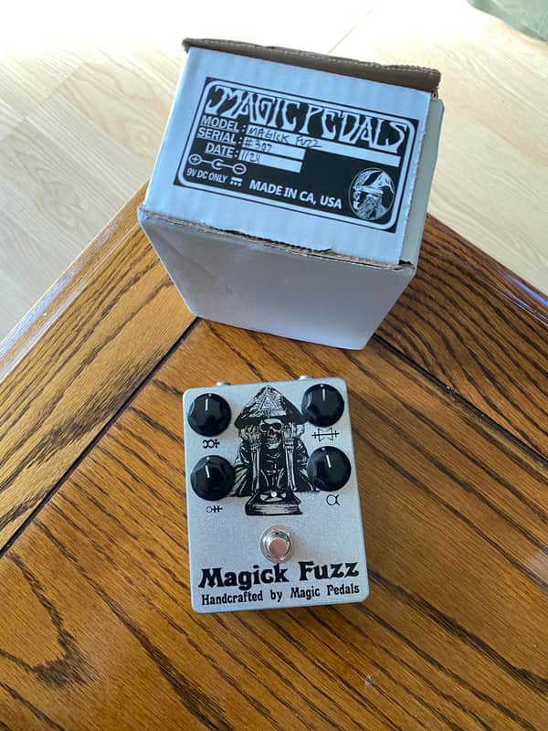 Magic Pedals Magick Fuzz 2024 - Silver image 1
