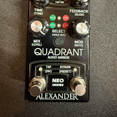 Alexander Pedals Quadrant Audio Mirror 2010s - Black image 1