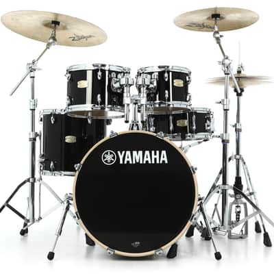 Yamaha SBP2F50 Stage Custom Birch 5-piece Shell Pack - Raven Black
