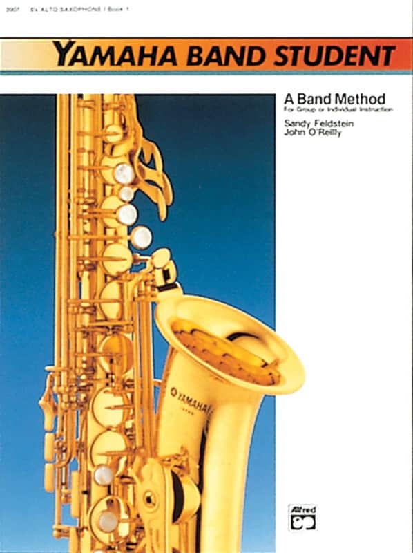 Alfred 00-3907 Yamaha Band Student - Alto Sax (Book 1) image 1