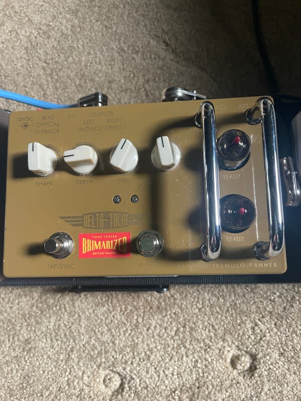 Effectrode Delta-Trem Tube Tremolo 2024 Brown image 1