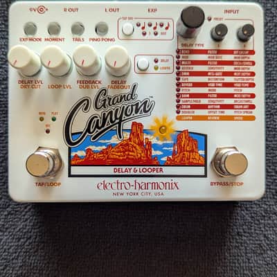 Electro-Harmonix Grand Canyon Delay and Looper 2018 - Present - White image 3