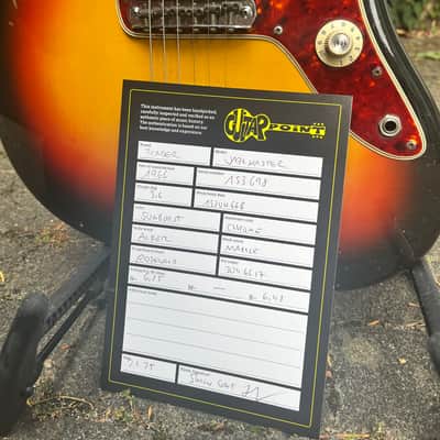 Fender Jazzmaster 1966 Sunburst All Original Guitarpoint image 2