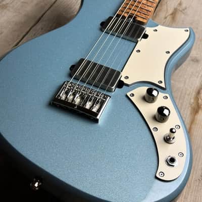 Alpher Instruments Cobia Prime V2 Baritone 2024 - Ice Blue Metallic image 4