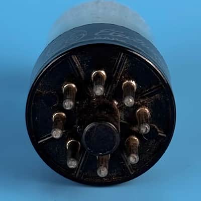 1962 General Electric 6SN7GT Vintage Grey Plated Vacuum Tube! Tests Good! T582 image 6