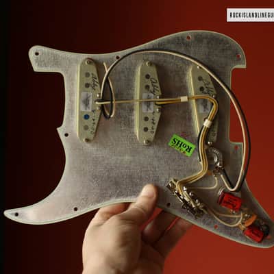 Fender Abigail "Abby" Ybarra Hand-Wound Limited Edition Pickups - Loaded Fender Custom Shop Pickguard 2000 - Relic image 9