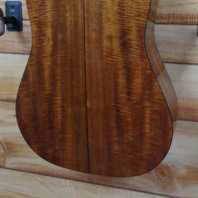 Used 1980s Sigma DM3M Dreadnought Acoustic Guitar Mahogany w/Chipboard Case image 6