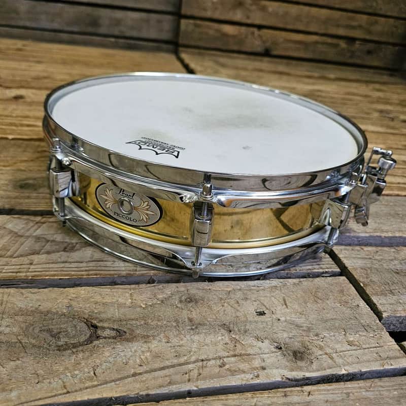 Snare Drum 13" Pearl Piccolo Brass USED! RKPPC070726 image 1