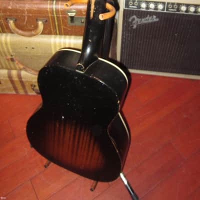 Vintage Circa 1961 Harmony Stella Small Bodied Parlor Guitar image 6