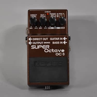 Boss OC-3 Super Octave Effect Pedal Brown image 2