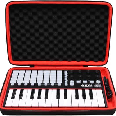 EVA Hard Case for AKAI Professional APC Key 25 MK2/ AKAI Professional MPK Mini MK3 USB MIDI Keyboard Controller - Travel Protective Carrying Storage Bag