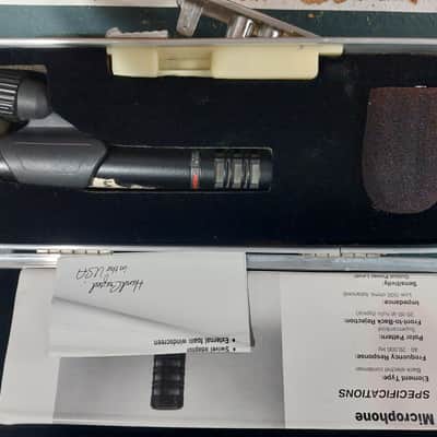 Peavey PVM 480 Small Diaphragm Condenser Mic 2010s - Black image 2