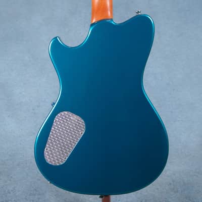 Powers Electric A-Type PF42 CamTail Electric Guitar - Turquoise Metallic - A550 image 2