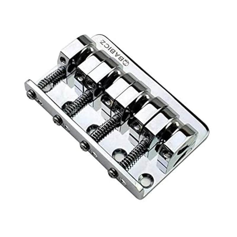 Babicz Full Contact Hardware Z Series bass bridge, 4 string chrome image 1