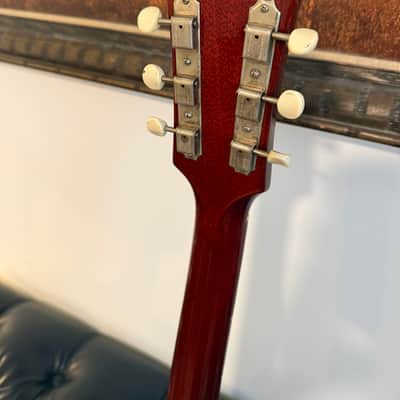 MINT! 1966 Gibson B-25 - Sunburst / Cherryburst, with original case image 7