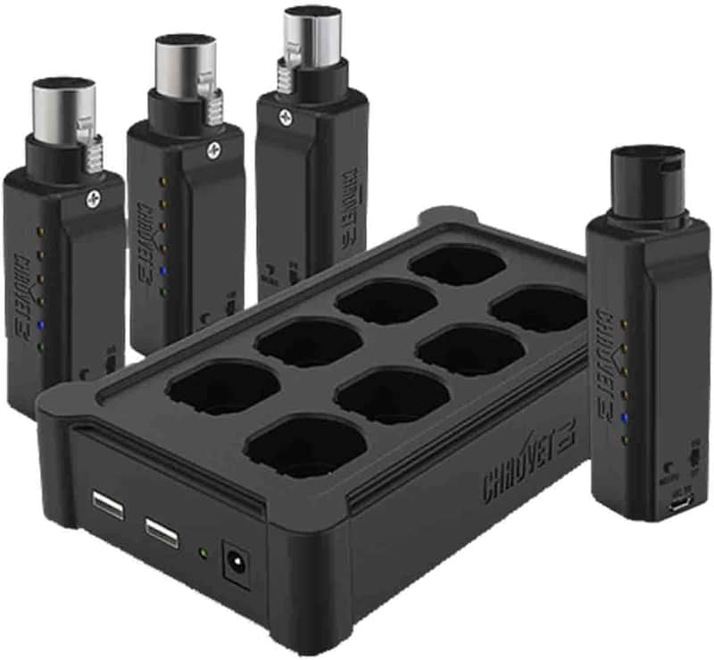 CHAUVET DJ D-Fi XLR Pack Wireless Portable DMX Kit with Charger image 1