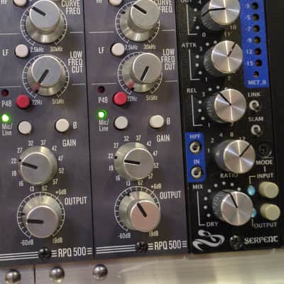AEA RPQ500 Series 2 500 Series Mic Preamp Module with CurveShaper 2010s - Silver image 5