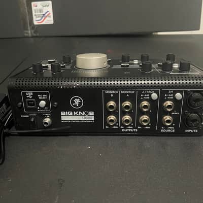 Mackie Big Knob Studio Monitor Controller / Interface 2017 - Present - Black image 5