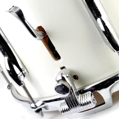 *Premier 10x14"Marching Snare Drum Parallel Throw White 3Ply Birch Die-Cast Rims image 3