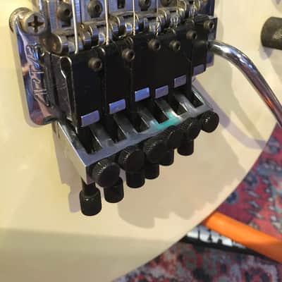 80s MIJ Aria Pro II RS Night Warrior with Tremolo arm image 3