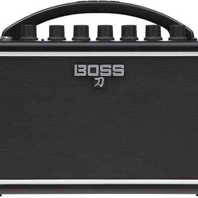Godin A12 12-string, Black HG (048588), BOSS Katana Compact 7, KLIQ UberTuner Bundle image 5