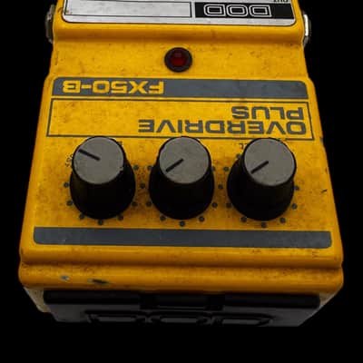 DOD Overdrive Plus FX50B 1986 - 1998 - Yellow X6002 image 3