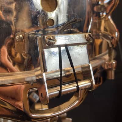 John Grey - 5x14" Autocrat Metal Snare Drum, Modified 1970's - Chrome over Steel image 11