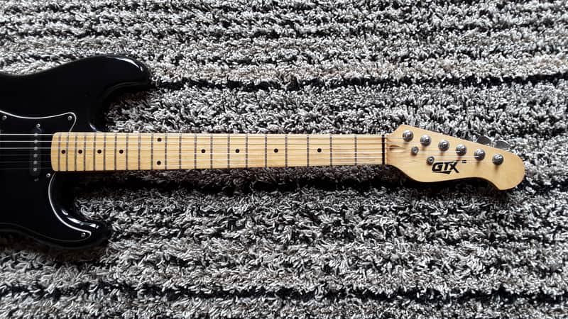 Kaman GTX 18 Stratocaster Black (Brand New Strings) | Reverb