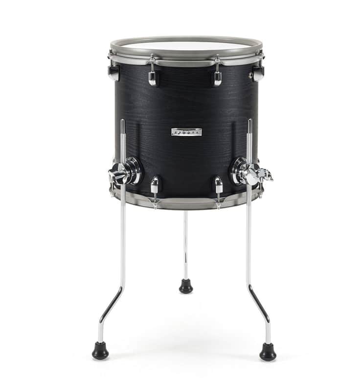 EFNOTE 12” Floor Tom Drum Black Oak EFD-T1212-BO image 1