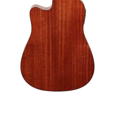Alvarez AD66CESHB Dreadnought Acoustic Electric Guitar Shadowburst image 6