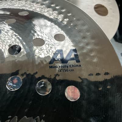 Sabian 12" AA Mini Holy China Cymbal Natural image 2