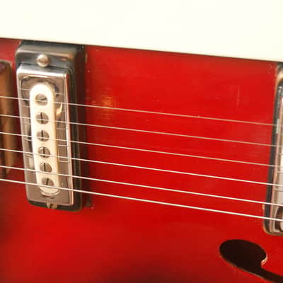 Hüttl Beat King II – 1960s German Vintage Archtop Hollowbody Jazz Guitar image 6