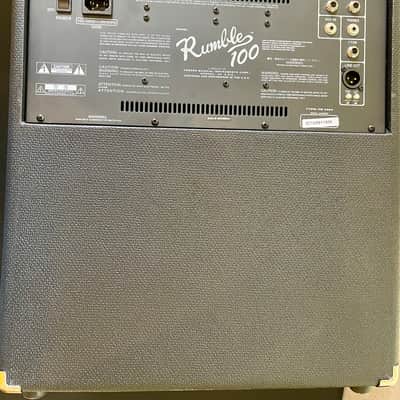Fender Rumble 100 V3 100-Watt 1x12 Bass Combo 2015 - Present - Black image 3
