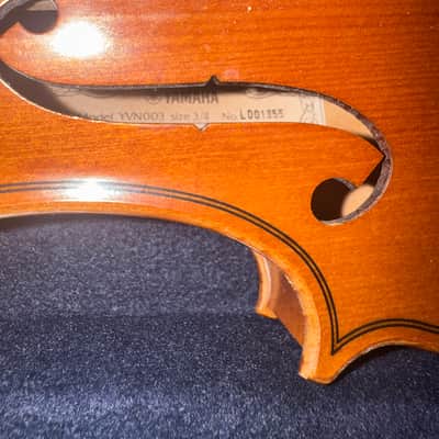 Yamaha YVN003 3/4 Size Violin Outfit w/ Bow & Case image 4