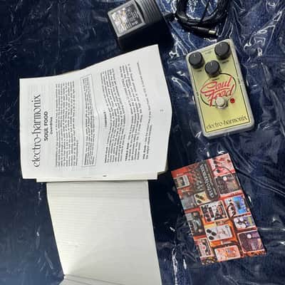 Electro-Harmonix Soul Food Transparent Overdrive 2010s Cream image 6