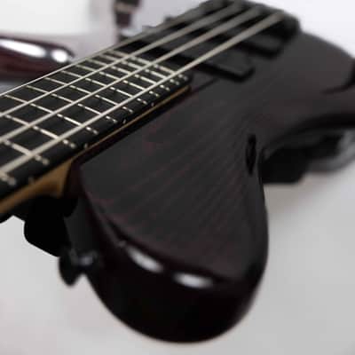 Martin Keith Elfin Mid 2010's - Dark Maroon Woodgrain image 4