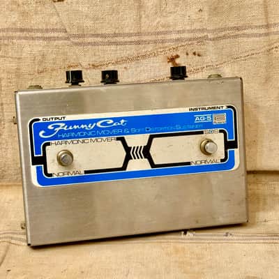 Roland AG-5 Funny Cat Harmonic Mover-Soft Distortion Sustainer 1970's - Silver image 2