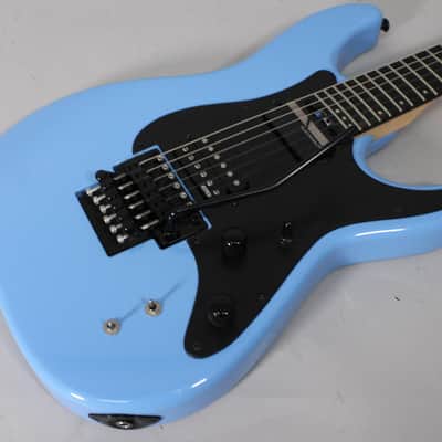 2020 Schecter Sun Valley Super Shredder Floyd Rose Sustainiac Riviera Blue w/HSC image 8